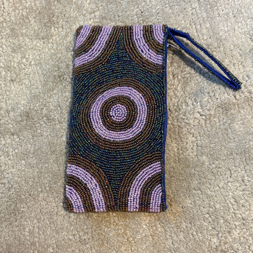 Beaded Clutch Bag - Multicolor - Picture 3 of 4